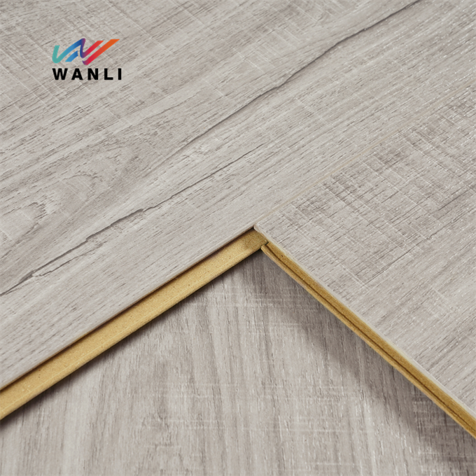 8mm grey HDF laminate flooring from China manufacturer - Wanli