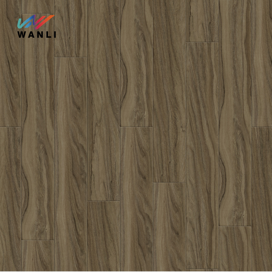 100% Waterproof Wood Grain Rigid Core Vinyl Spc Flooring