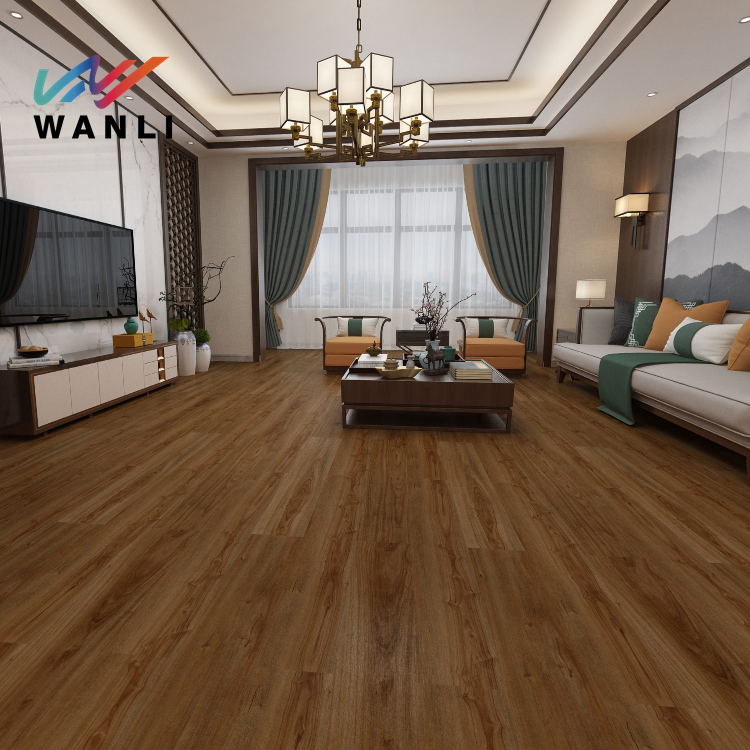 Eco Friendly Wood Grain Vinyl Plank SPC Flooring