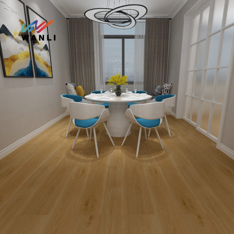5mm Eco Friendly Vinyl Pank SPC Flooring from China manufacturer Shandong Wanli Decoration