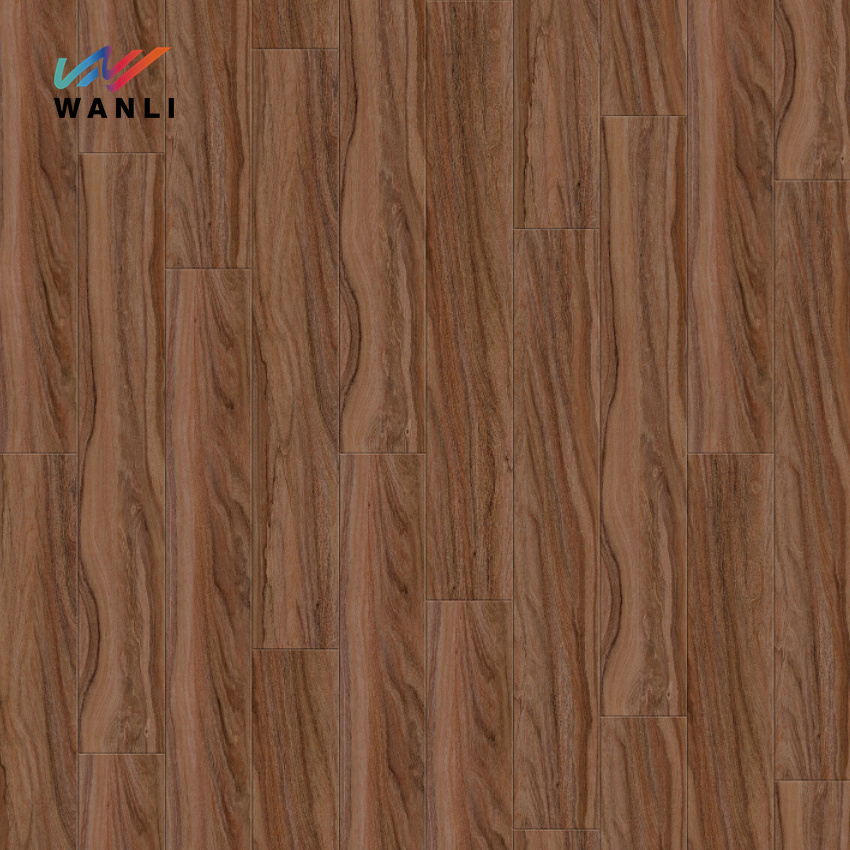 100% Waterproof Wood Grain Rigid Core Vinyl Spc Flooring